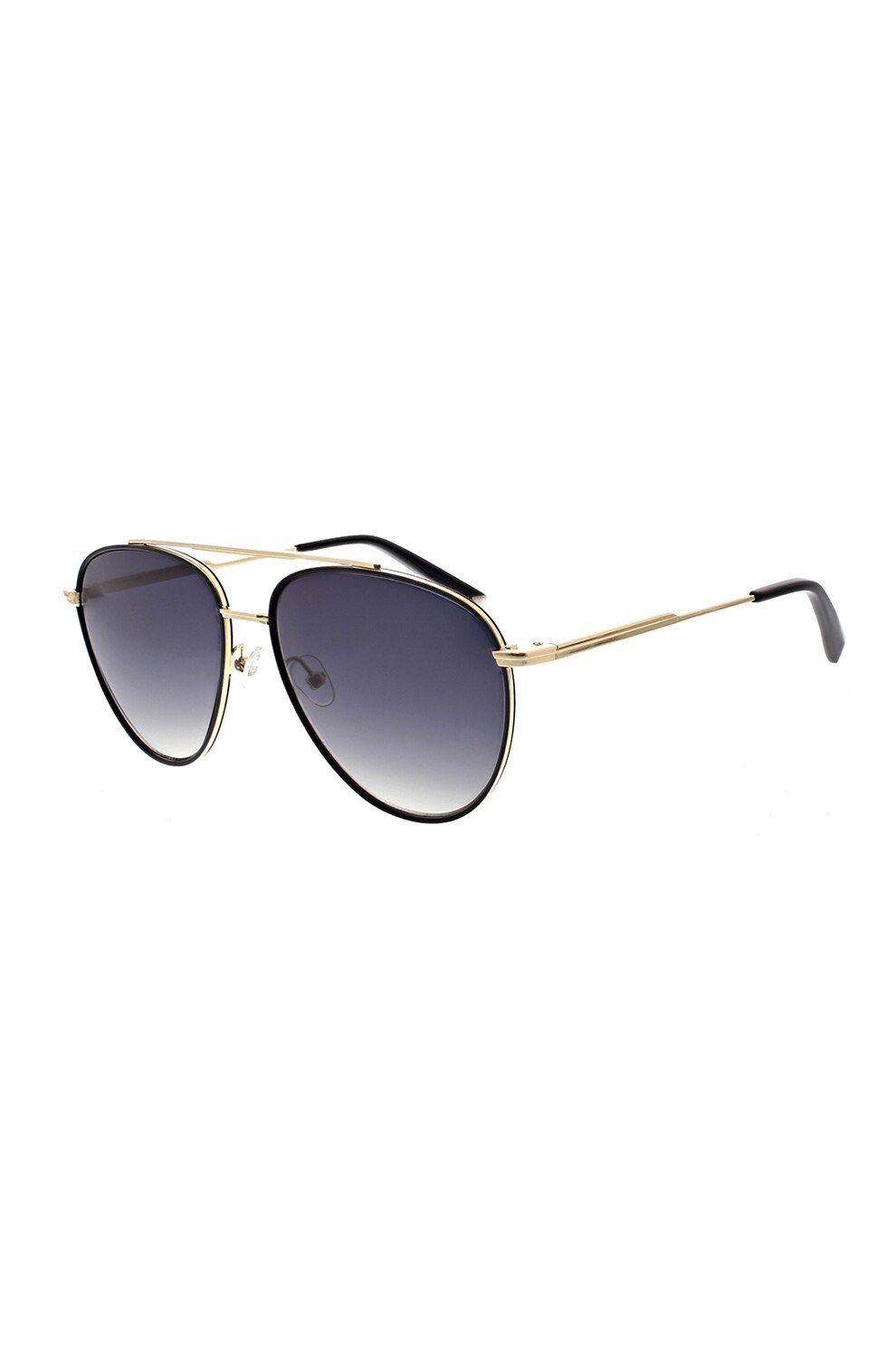 Kendall + Kylie, Ochelari de soare aviator cu lentile in degrade, Auriu/Bleumarin, 58-16-145 Standard