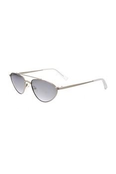 Kendall + Kylie, Ochelari de soare aviator cu lentile uni, Auriu deschis, 55-17-140 Standard Kendall + Kylie, Ochelari de soare aviator cu lentile uni, Auriu deschis, 55-17-140 Standard