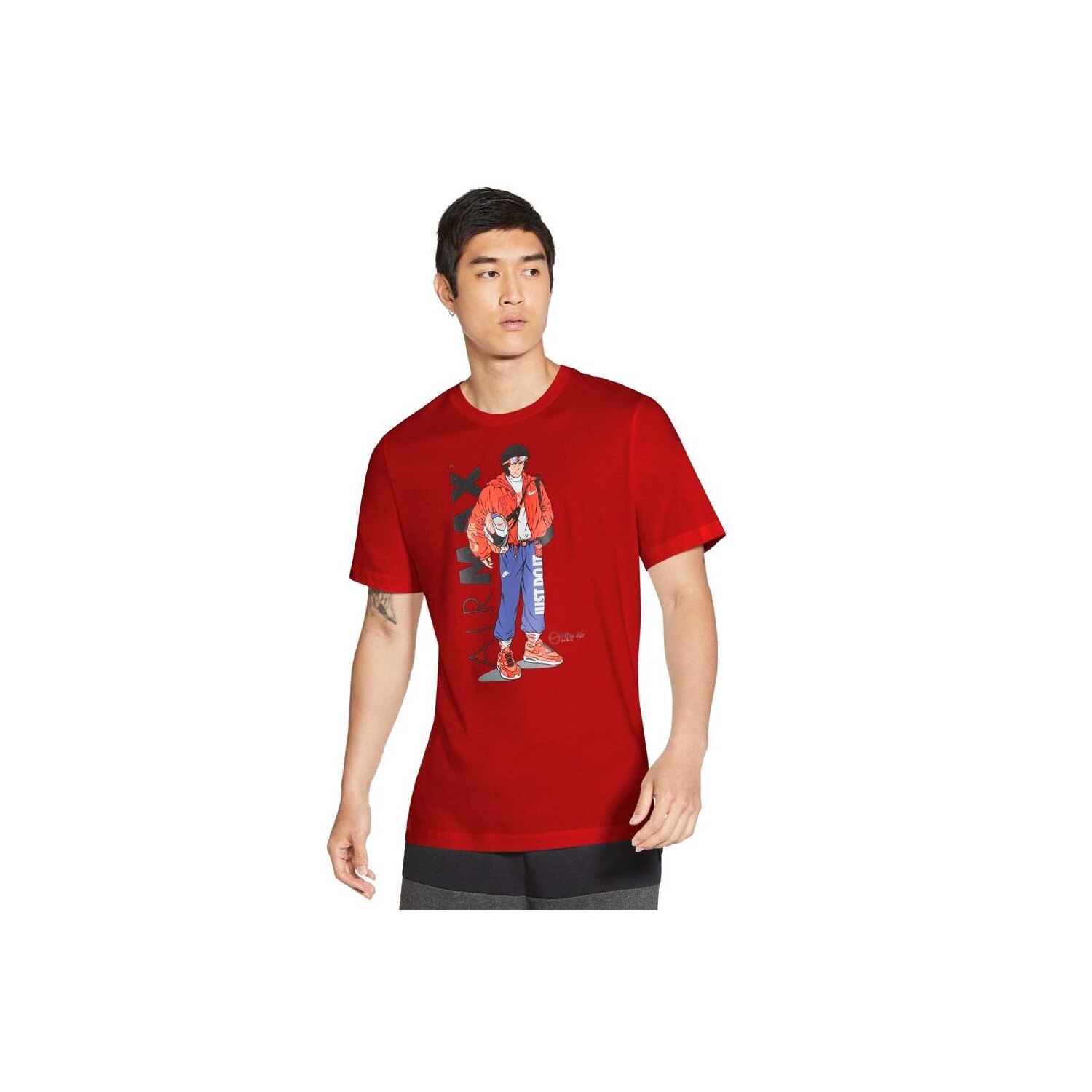 Tricou Nike M NSW TEE MANGA HYPEMAN DB6157657 Barbati, Rosu