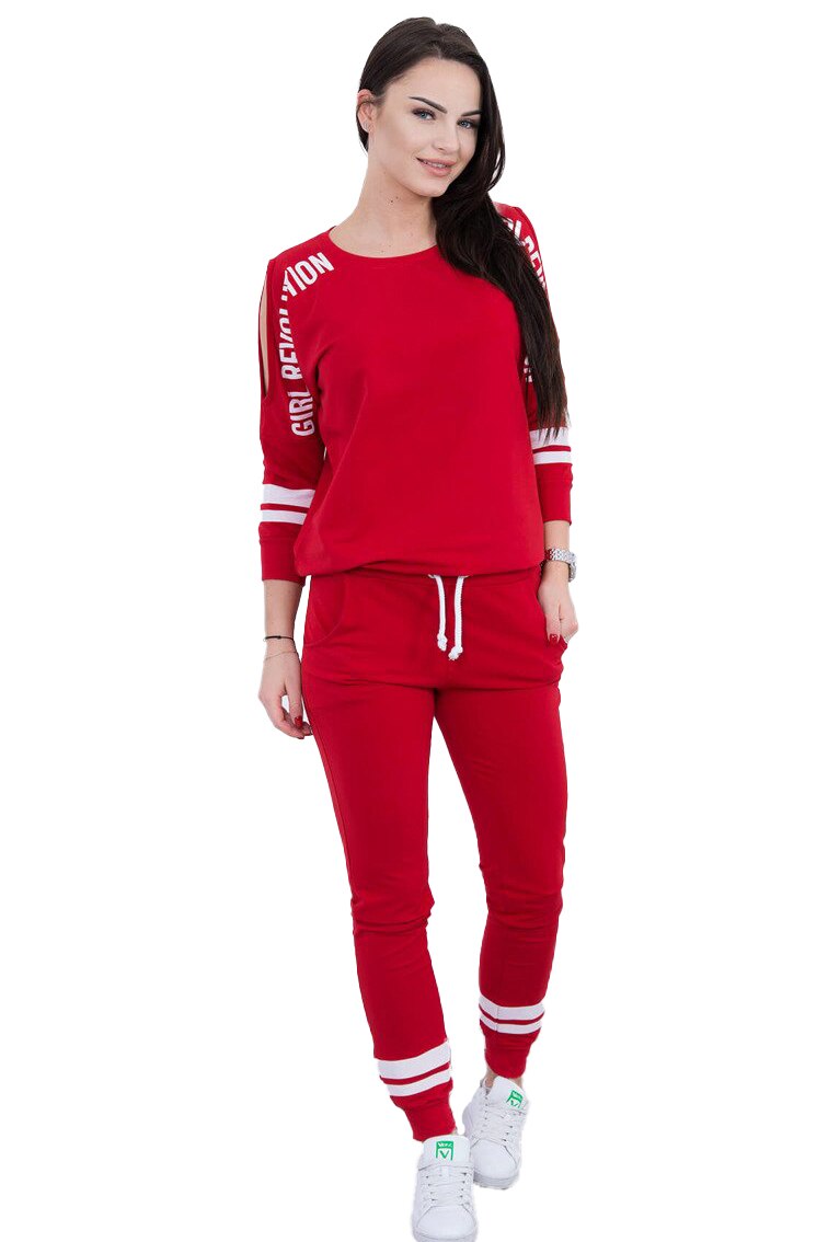 Compleu casual-sport Revolution, Rosu, One Size