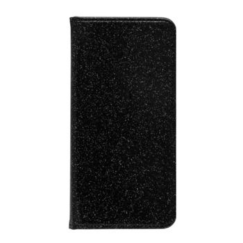 Husa Carte Glossy pentru Samsung Galaxy S20 FE, Inchidere Magnetica, Negru