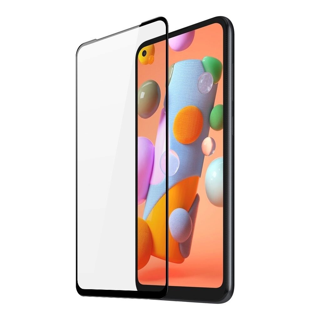 Folie Sticla MyScreen L!ite pentru Samsung Galaxy M11 / A11, Full Glue, 9H, 0.33 mm, Negru