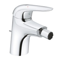 Baterie bideu Grohe 32288001 Wave 2015, monocomanda, insertie ceramica de 35 mm, scurgere metalica, crom