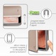 Husa pentru Xiaomi Redmi Note 10 5G - tip carte, inchidere magnetica, Gekko Elegance - Aurie