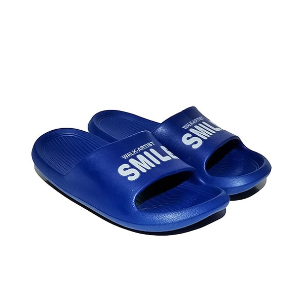 Slapi, papuci copii spuma EVA Trendd Smile, Albastru