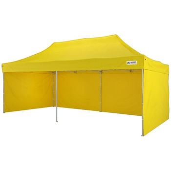 Cort de evenimente, 3x6m, Galben Cort de evenimente, 3x6m, Galben