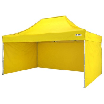 Cort pavilion pliabil, BRIMO, 3x4,5m, galben Cort pavilion pliabil, BRIMO, 3x4,5m, galben