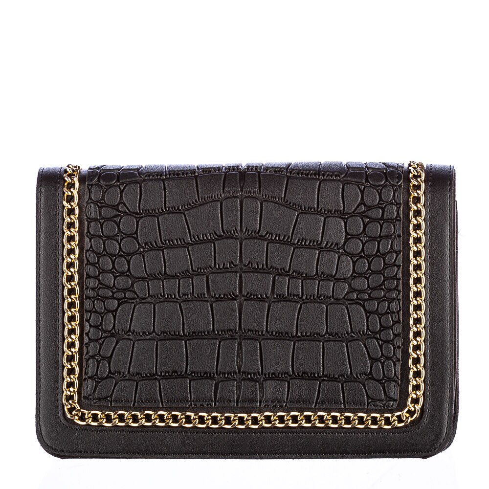 Geanta dama Diana 5220, de umar, Casual, Negru