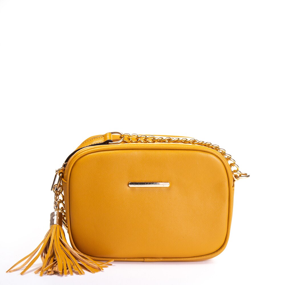 Geanta dama Luana 5075, de umar, Casual, Galben