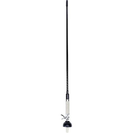 Antena CB PNI S60 cu fluture, lungime spic 59 cm, cu montura, cablu 4 m si mufa PL