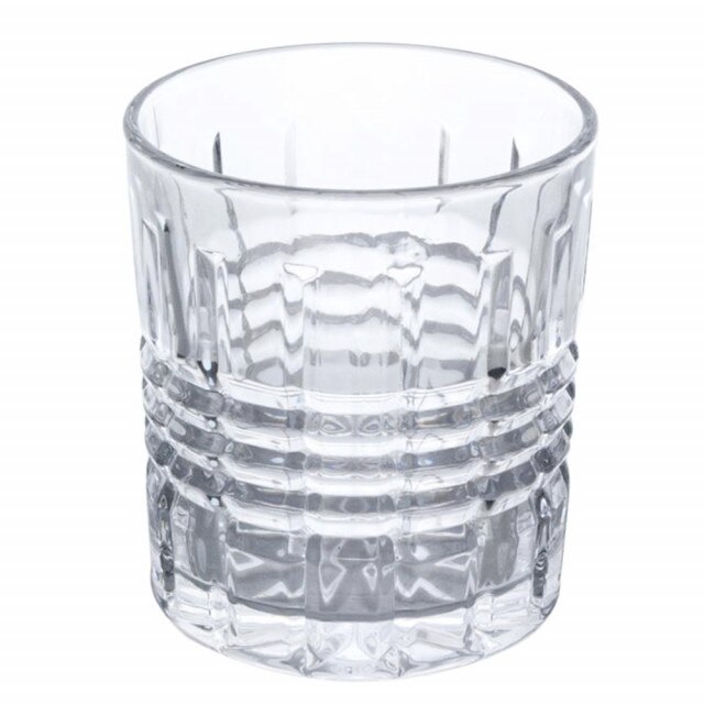 Set 6 pahare Pufo Clasic din sticla pentru whisky, 300 ml