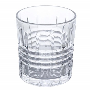 Set 6 pahare Pufo Clasic din sticla pentru whisky, 300 ml Set 6 pahare Pufo Clasic din sticla pentru whisky, 300 ml
