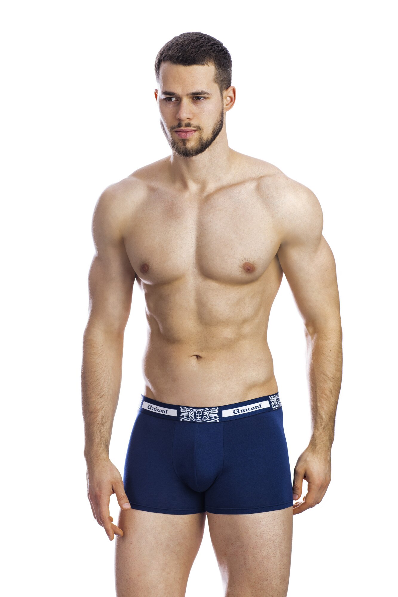 Boxeri din modal pentru barbati BBM61, Bleumarin