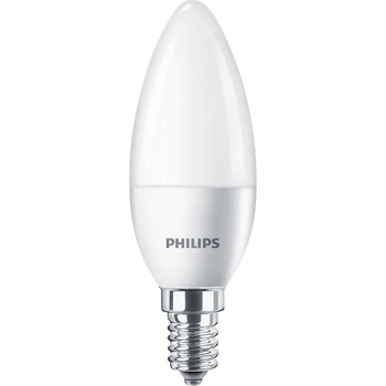 Pachet 3 becuri LED Philips, EyeComfort, E14, 5.5W (40W), 470 lm, A+, lumina alba calda (2700K) Pachet 3 becuri LED Philips, EyeComfort, E14, 5.5W (40W), 470 lm, A+, lumina alba calda (2700K)