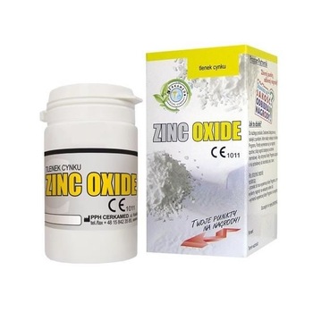 Oxid de zinc pudra pentru uz stomatologic, Cerkamed, 50 gr Oxid de zinc pudra pentru uz stomatologic, Cerkamed, 50 gr
