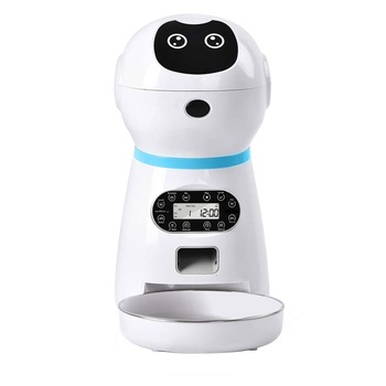 Dispenser automat pentru animale Oricean, Bol otel inoxidabil, Control portii, Inregistrare vocala, Temporizator programabil pana la 4 mese pe zi, 3.5 L, 1.5 W, Alb Dispenser automat pentru animale Oricean, Bol otel inoxidabil, Control portii, Inregistrare vocala, Temporizator programabil pana la 4 mese pe zi, 3.5 L, 1.5 W, Alb
