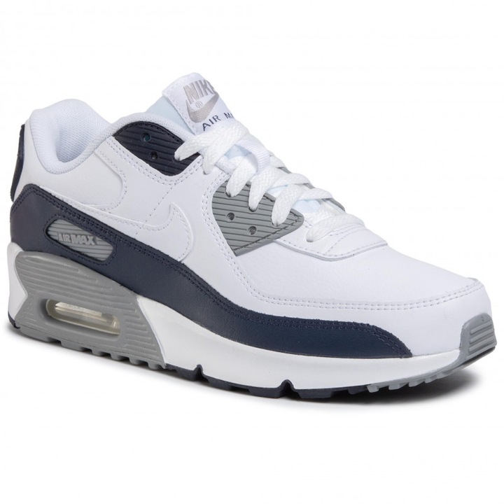 Спортни обувки NIKE AIR MAX 90 LTR GS, CD6864-105, Бял/Тъмносин