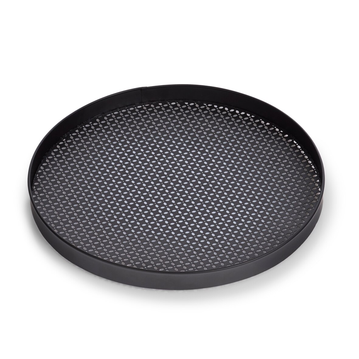 Tava pentru servire,neagra din metal,32.5 cm,Zeller