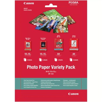 Photo Paper Variety Pack A4 & 10 x 15cm VP-101 Photo Paper Variety Pack A4 & 10 x 15cm VP-101