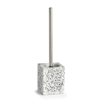 Perie toaleta alba/neagra din polyserina,Zeller Perie toaleta alba/neagra din polyserina,Zeller