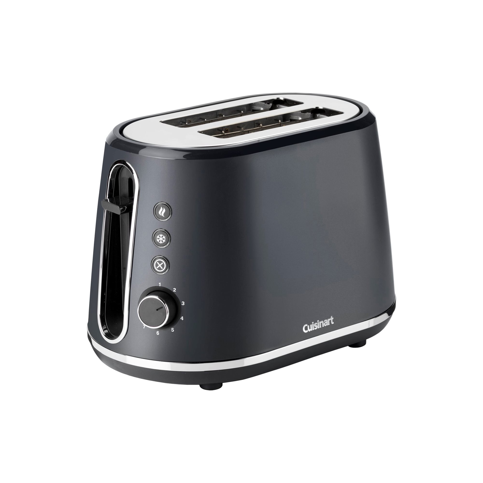 Toaster 2 sloturi, 900 W, Charcoal Grey - Cuisinart