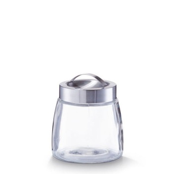 Borcan din sticla cu capac din inox,900 ml.,Zeller Borcan din sticla cu capac din inox,900 ml.,Zeller