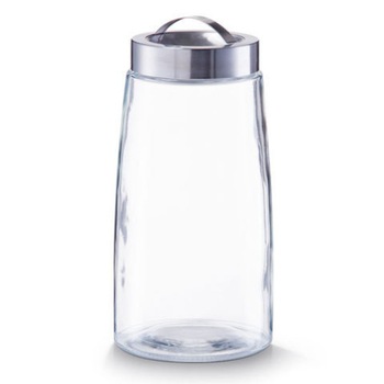 Borcan din sticla cu capac din inox,2000 ml. Zeller Borcan din sticla cu capac din inox,2000 ml. Zeller