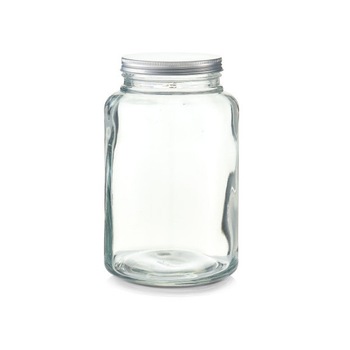 Borcan din sticla cu capac metalic,4900 ml Zeller Borcan din sticla cu capac metalic,4900 ml Zeller