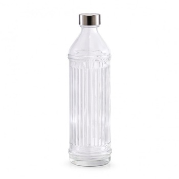 Sticla transparenta cu dop din inox,970 ml Zeller Sticla transparenta cu dop din inox,970 ml Zeller
