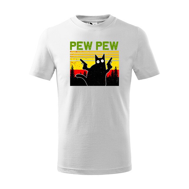 Tricou copii,K-off,Pew Pew pisica