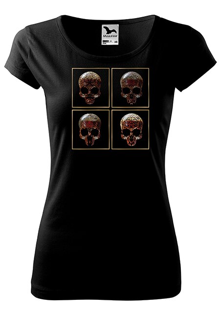 Tricou dama,K-off,Skulls