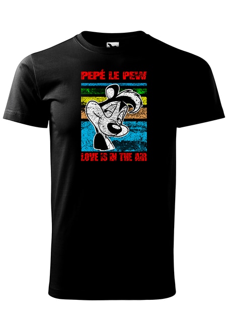 Tricou ,K-off ,negru ,Pepe Le Pew