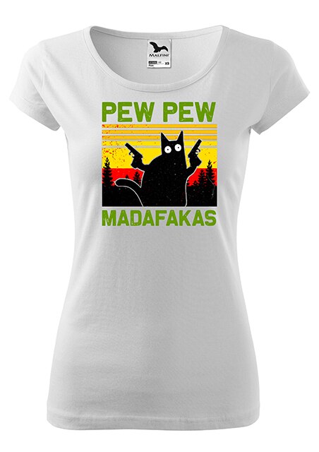 Tricou dama ,K-off,Pew Pew light