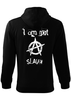 Hanorac cu gluga ,K-off ,I am not a slave Hanorac cu gluga ,K-off ,I am not a slave