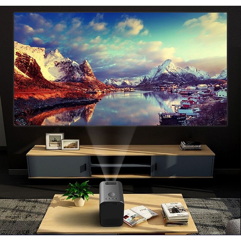 LED видео проектор ProCart 3000 Lumens, HD, HDMI, USB, Bluetooth ...