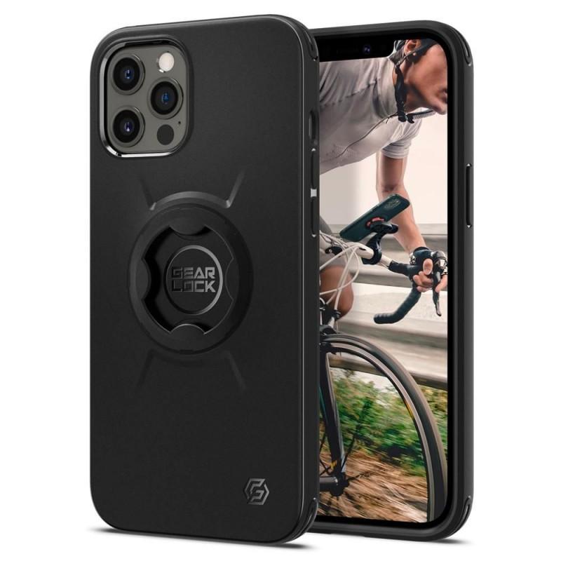 Carcasa Spigen Gearlock GCF131 Bike Mount compatibila cu iPhone 12 Pro Max Black