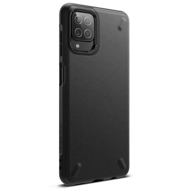 Carcasa Ringke Onyx compatibila cu Samsung Galaxy A12 (2020/2021) Black