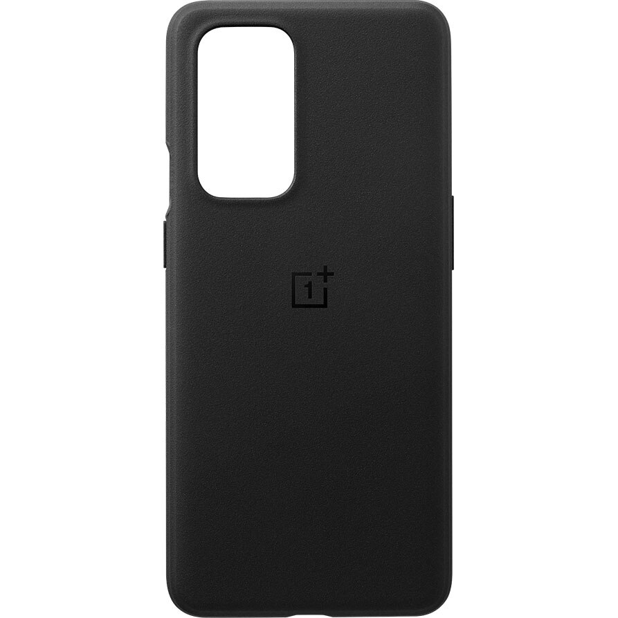 Husa de protectie OnePlus Sandstone Bumper Case pentru 9 Pro, Black