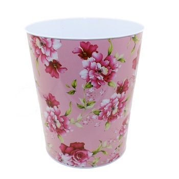 Cos decor din metal, Naimeed D2645, culoare Roz / Multicolor, 26 x 22 cm Cos decor din metal, Naimeed D2645, culoare Roz / Multicolor, 26 x 22 cm