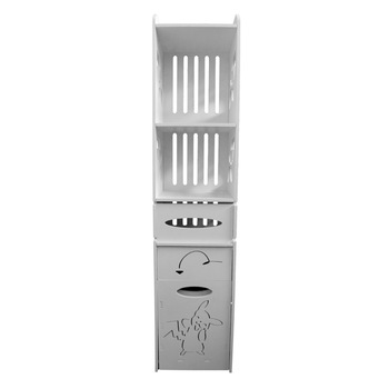 Dulapior cu 3 rafturi si compartiment pentru hartie, Naimeed D149 PVC, culoare Alb, 27 x 120 x 25 cm Dulapior cu 3 rafturi si compartiment pentru hartie, Naimeed D149 PVC, culoare Alb, 27 x 120 x 25 cm