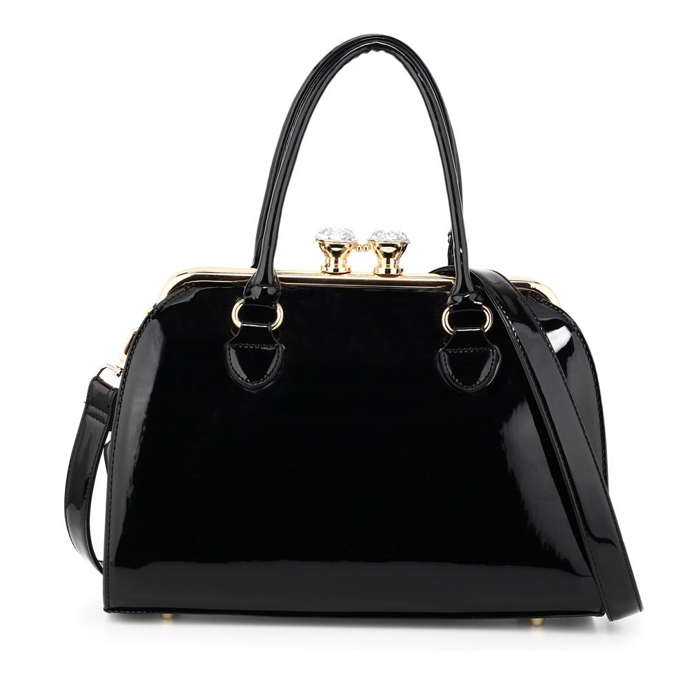 Geanta dama Morgan, Negru