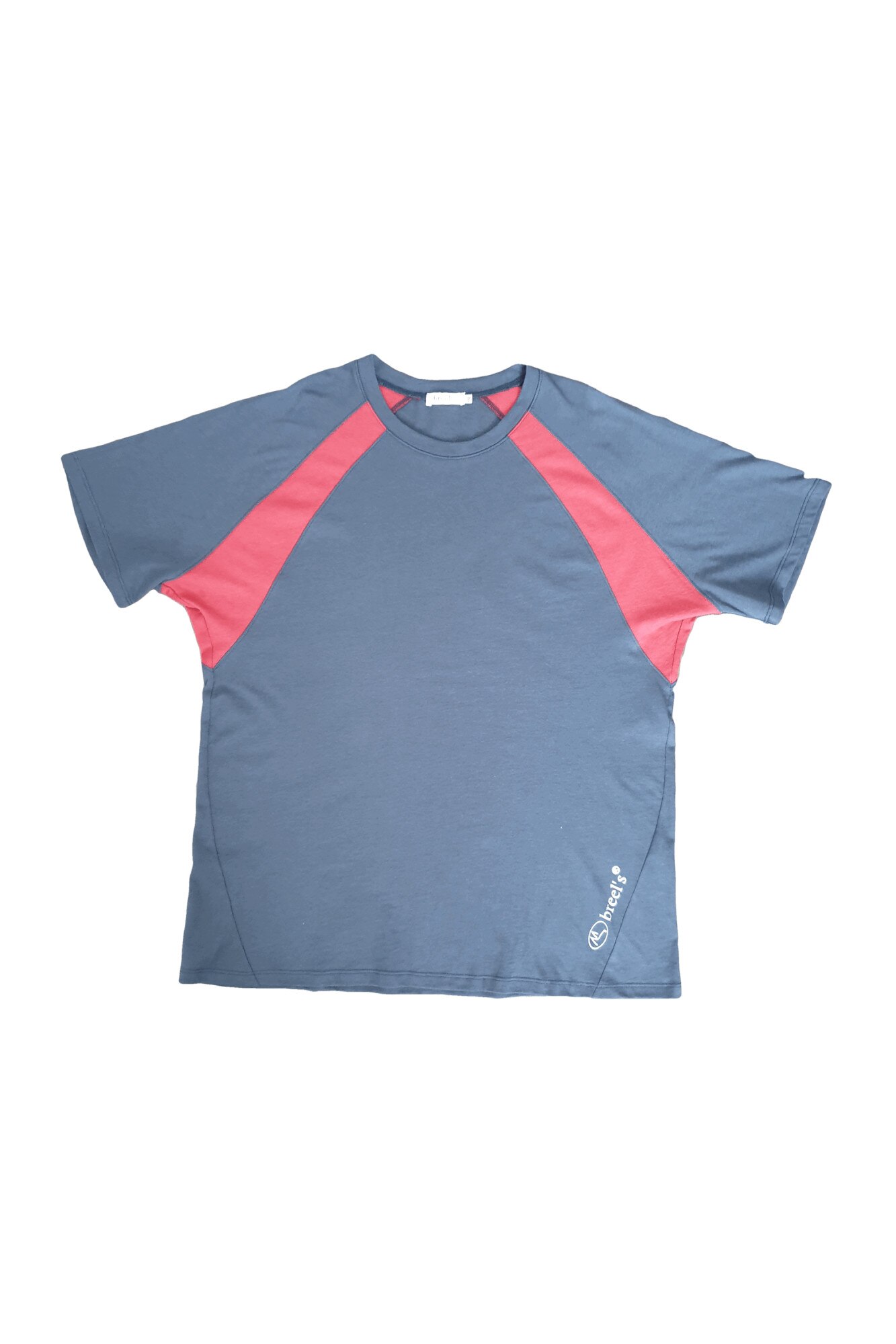 Tricou T-Shirt Breel's 0282, Bleumarin/Rosu