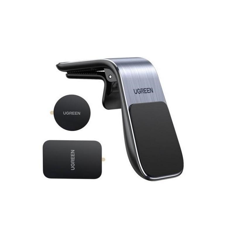 Suport auto UGREEN LP290 Magnetic Air Vent Mount, rotire 360 grade, Silver