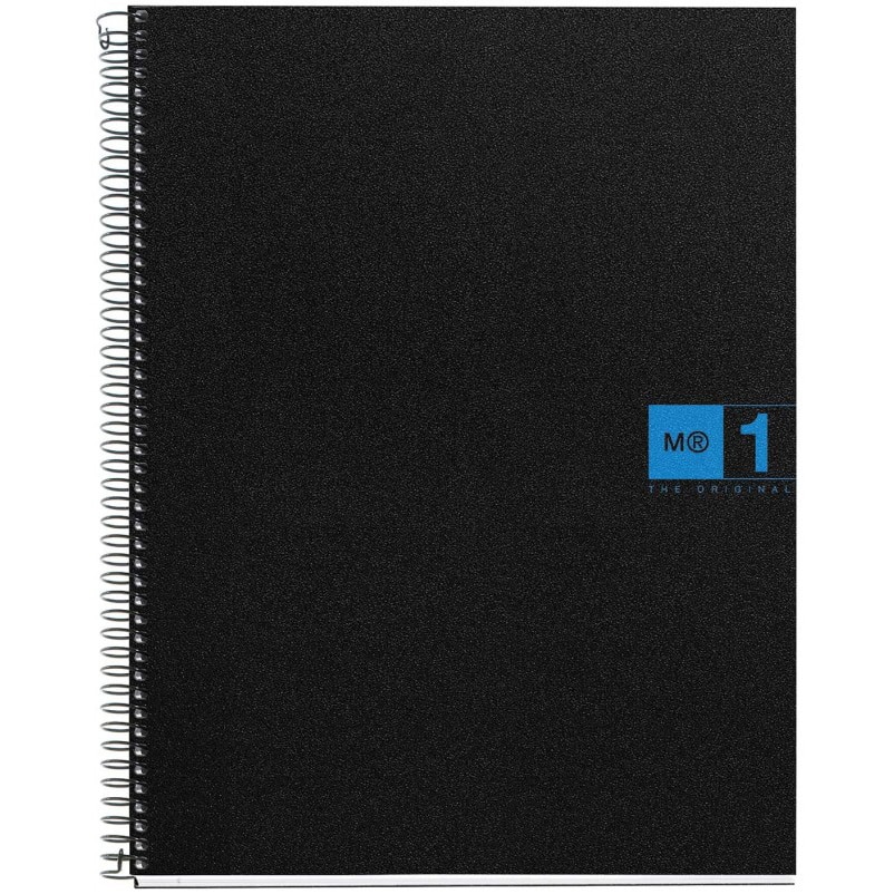 Caiet cu spira Miquelrius Originals A5 matematica 80 file bleu