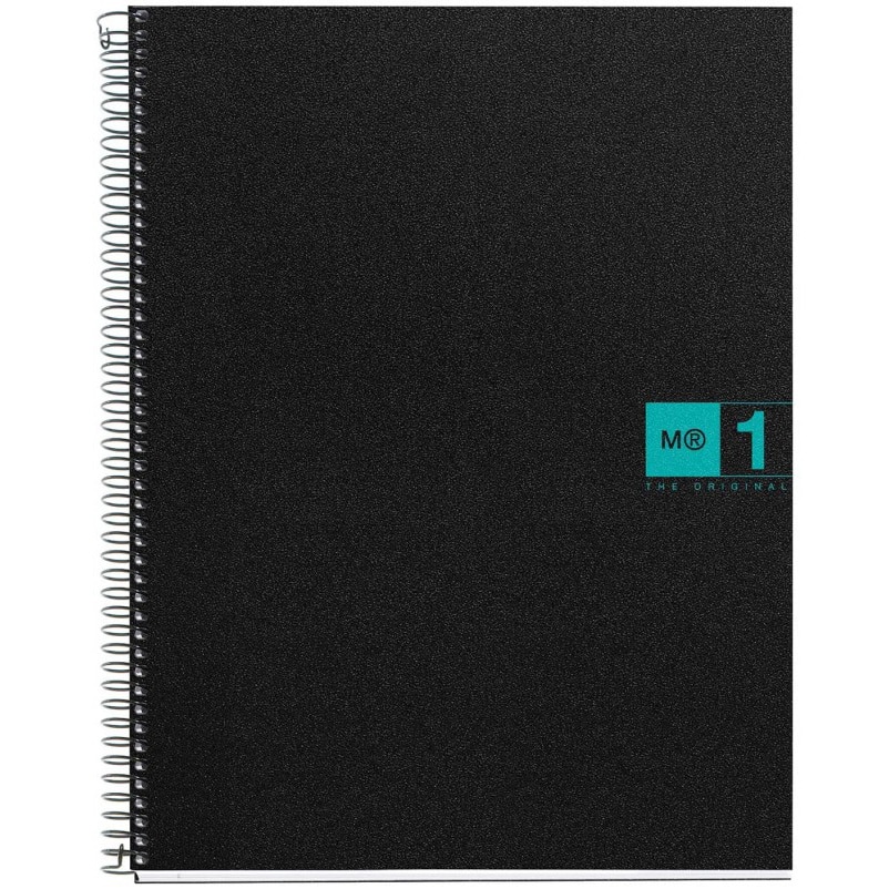 Caiet cu spira Miquelrius Originals A5 matematica 80 file turcoaz