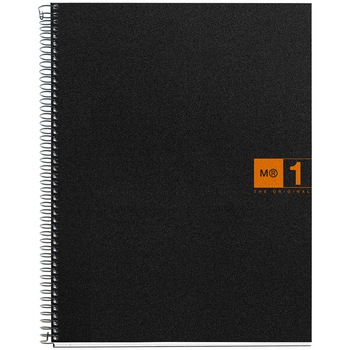 Caiet cu spira Miquelrius Originals A5 matematica 80 file portocaliu Caiet cu spira Miquelrius Originals A5 matematica 80 file portocaliu