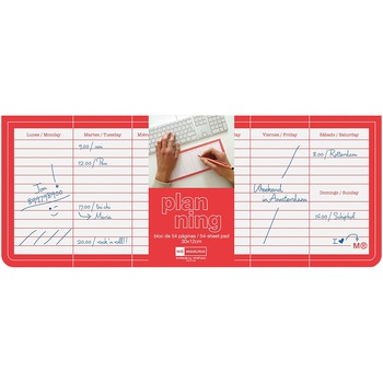 Organizator saptamanal Miquelrius 54 file 300mm x 120mm Organizator saptamanal Miquelrius 54 file 300mm x 120mm