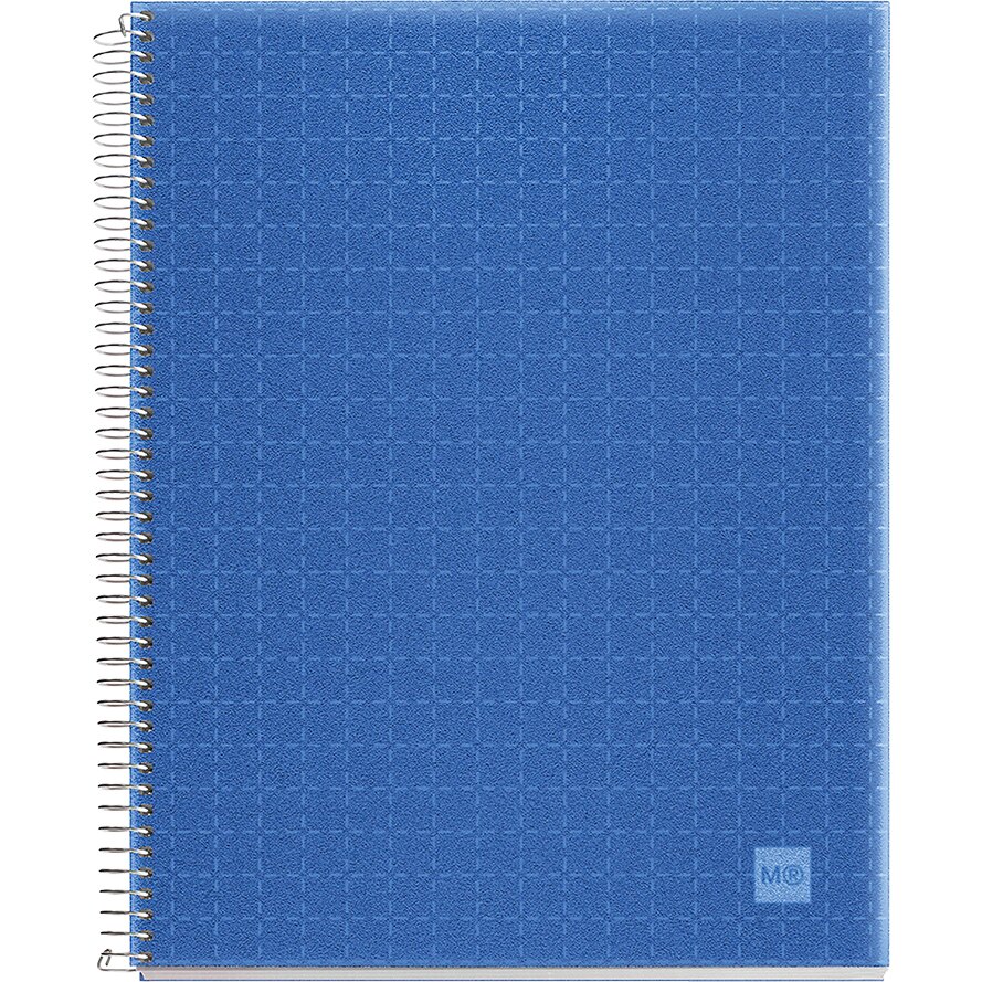 Caiet cu spira Miquelrius Candy Code A7 matematica 140 file coperta PP bleu