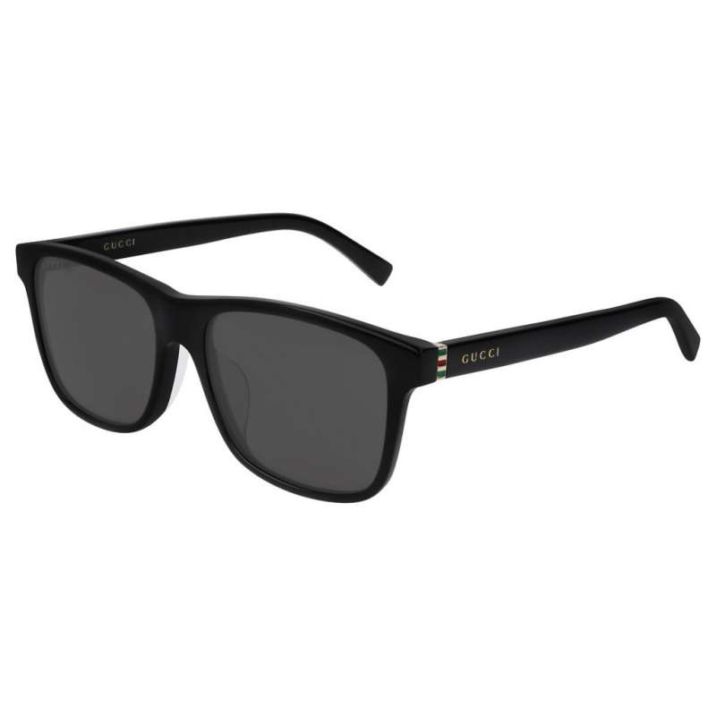 Ochelari de soare Gucci, GG0451S - 001, Negru/ Gri