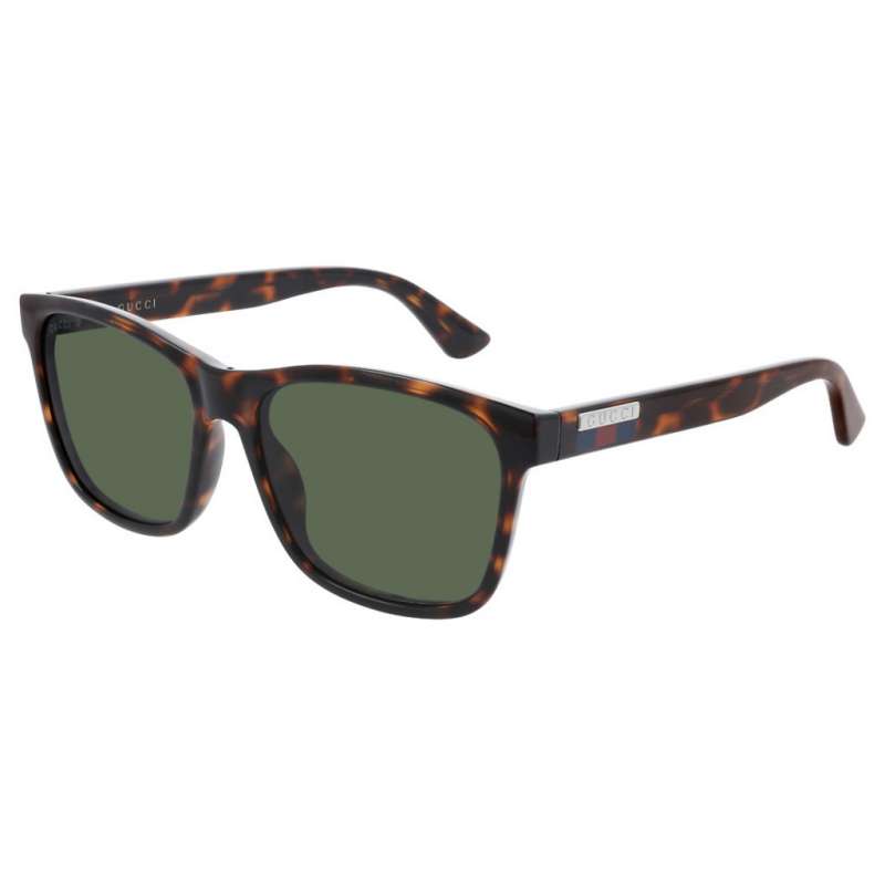 Ochelari de soare Gucci, GG0746S - 003, Havana/ Verde